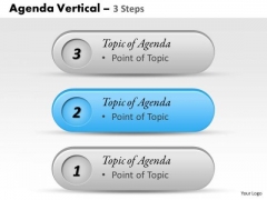 Strategy Diagram Agenda Vertical 3 Steps Business Diagram Strategy Diagram Agenda Vertical 3 Steps Business Diagram