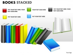 Strategy Diagram Books Stacked Business Finance Strategy Development