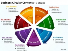 Strategy Diagram Business Circular Contents 7 Stages 4 Sales Diagram Strategy Diagram Business Circular Contents 7 Stages 4 Sales Diagram