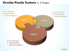 Strategy Diagram Circular Puzzle Texture 3 Stages Sales Diagram Strategy Diagram Circular Puzzle Texture 3 Stages Sales Diagram