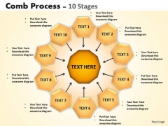 Strategy Diagram Comb Process 10 Stages Consulting Diagram Strategy Diagram Comb Process 10 Stages Consulting Diagram