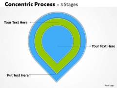 Strategy Diagram Green Concentric Process 3 Stages Strategic Management Strategy Diagram Green Concentric Process 3 Stages Strategic Management