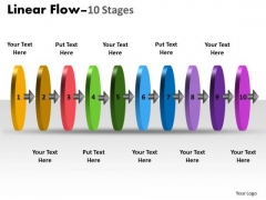 Strategy Diagram Linear Flow 10 Stages Sales Diagrams Strategy Diagram Linear Flow 10 Stages Sales Diagrams