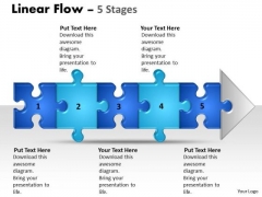 Strategy Diagram Linear Flow 5 Stages Business Diagram Strategy Diagram Linear Flow 5 Stages Business Diagram
