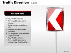 Strategy Diagram Traffic Direction Signs Business Diagram Strategy Diagram Traffic Direction Signs Business Diagram
