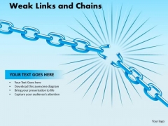 Strategy Diagram Weak Links And Chains Marketing Diagram Strategy Diagram Weak Links And Chains Marketing Diagram