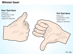 Strategy Diagram Winner Loser Sales Diagram Strategy Diagram Winner Loser Sales Diagram