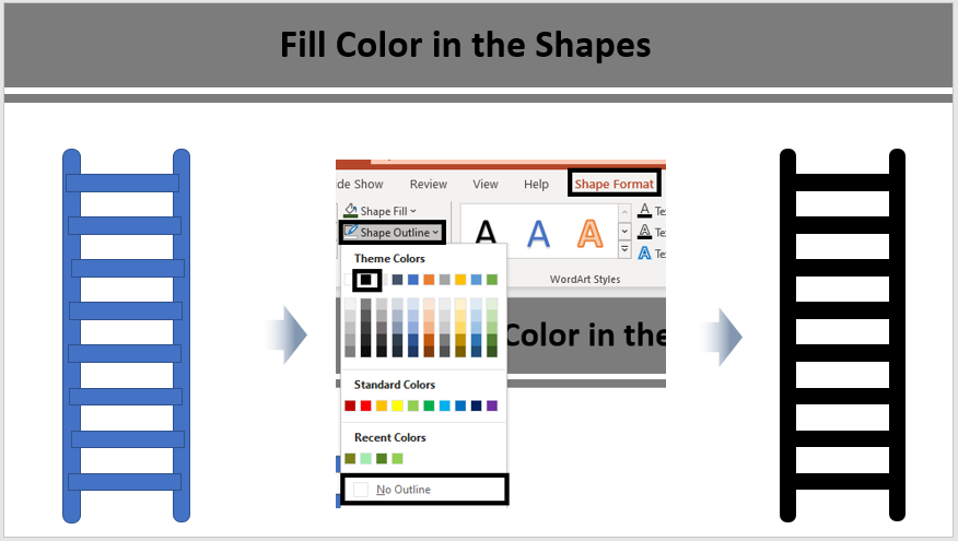 Opportunity Icon- Fill Color in the Shapes Opportunity Icon- Fill Color in the Shapes